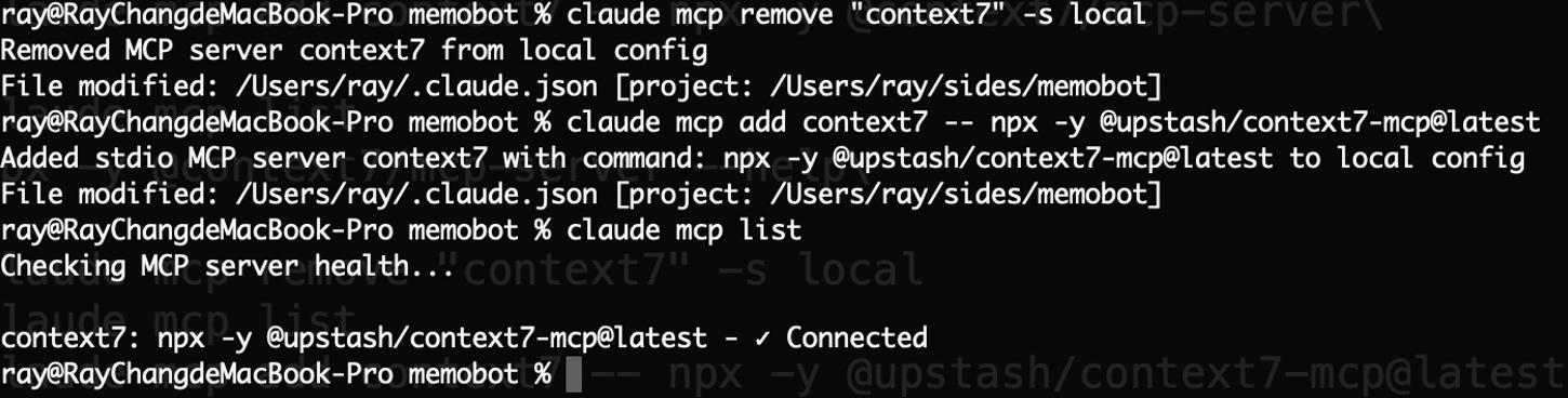 Context7 MCP 運作示意圖